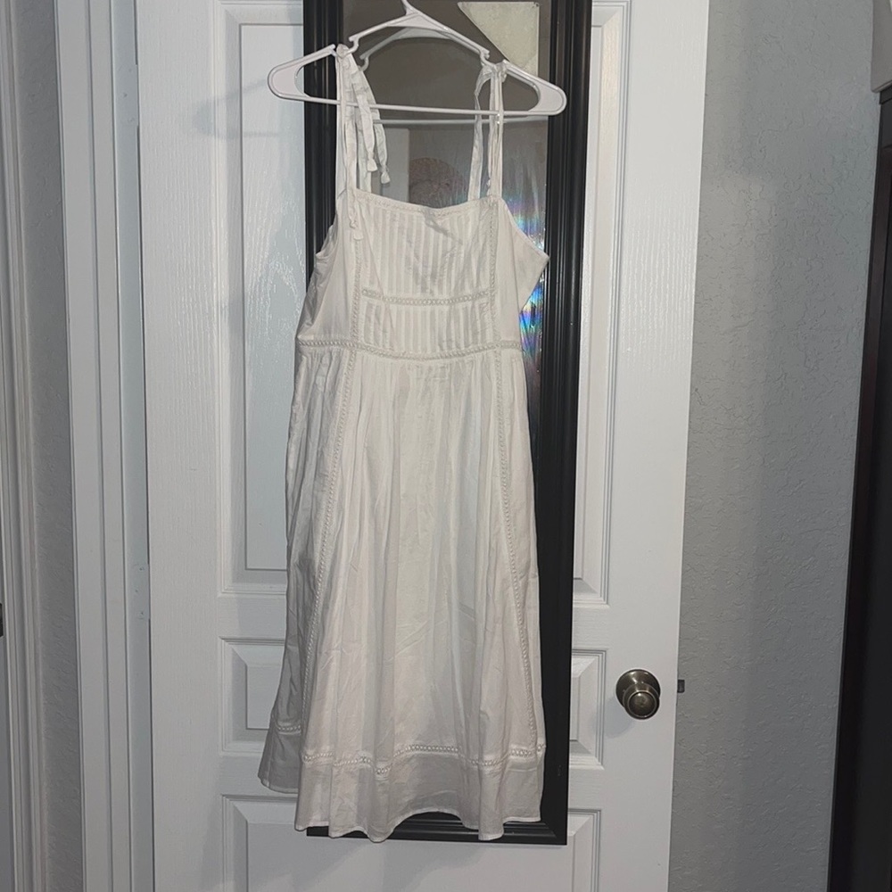 NWT J. Crew Point Sur J2461 Tie Shoulder Dress